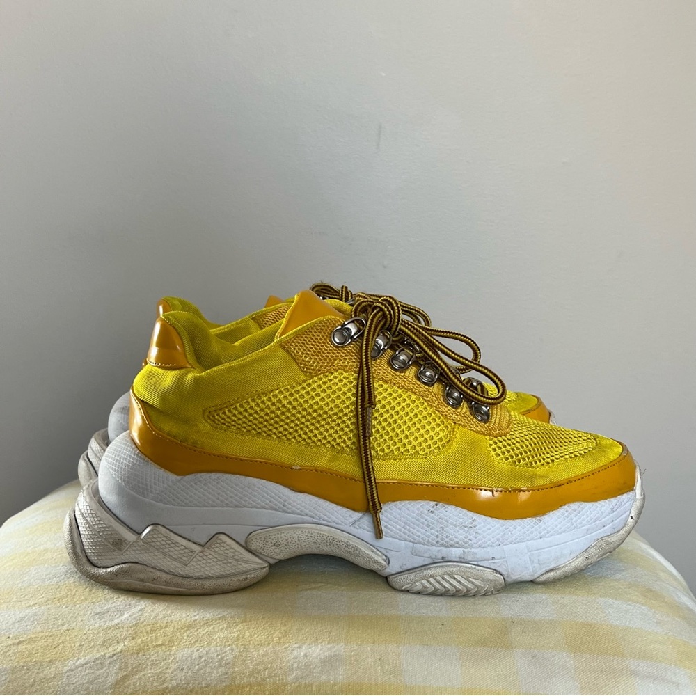 Jeffrey Campbell Mesh Chunky Sneakers